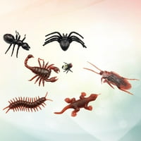 Lažni insekti Plastični realistični greške simuliraju malu životinju za Halloween Party Favorice i ukras