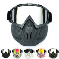 Retro vanjska biciklistička maska ​​naočala motocross ski snowboard snježna maska ​​za snežni komadi