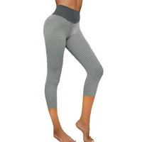 Ženske joge hlače Žene rastezanje Yoge Tajice Fitness Trčanje teretane Sportski džepovi Aktivne hlače