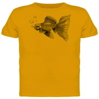 Zlatna riba majica muškarci -Image by Shutterstock, muški X-veliki