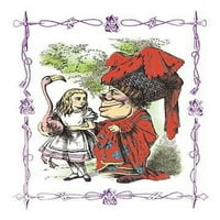 Alice in Wonderland: Alice i vojvotkinja Poster Print John Tenniel