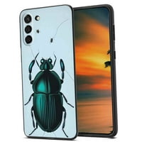 BUGS-Insects - telefon za telefon, deginirani za Samsung Galaxy S22 + Plus Case Muške žene, fleksibilan silikonski udarca otporna na Samsung Galaxy S22 + Plus