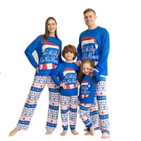 Božićne pidžame za obitelj smiješne božićne pidžame za porodične utakmice Slatka Chirstmas Santus Deer