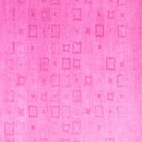 Ahgly Company u zatvorenom pravokutniku Čvrsti ružičasti ružičasti ružičasti prostirke, 6 '9 '