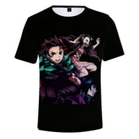 Demon Slayer majica s kratkim rukavima, majice, majica, ležerni vrhovi, majica s kratkim rukavima, ženska