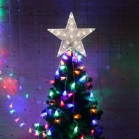 Božićna staza staklena staza svjetla LED multibolor bljesak odličan dodatak za božićno ukrašavanje unutarnjeg