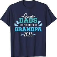 Odlični tate se promoviraju u majicu djeda