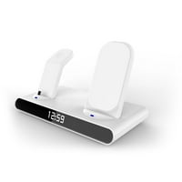 3-in- bežične slušalice za punjač 12V za punjenje za punjenje zatamnjena LED jastučna alarm Prijenosni