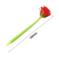 Neutralna olovka umjetna cvijeta glatko pisanje Prijenosni imitacija cvjetnog školskog ormara protiv