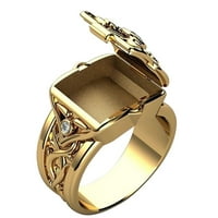 Wozhidaoke prstenovi za žene Prstenovi ličnosti Otvoreni top muški i ženski prstenovi Popularni par prstenovi za Valentinovo Pokloni rođendanski pokloni za žene