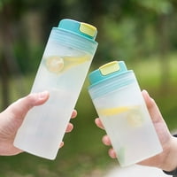 Bočica proteina, boca izopova na nepropusnoj shaker blender boce, bistra boca za vodu