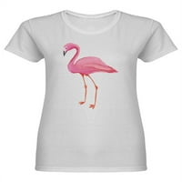 Flamingo u realnom majicu u obliku dodira Žene -Image by Shutterstock, Ženska mala