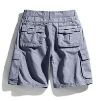 Caveitl Atletski kratke hlače za muškarce, muške povremene čiste boje na otvorenom Pocket plaža Radni