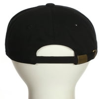 Prilagođeni brdski šešir na Boje tima za bejzbol kapa, crni šešir bijeli zlatni broj 05