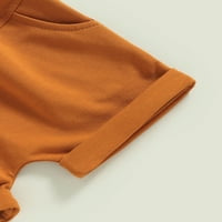 Jedan otvor za bebe dječaci Ljetne kratke hlače Podesite kontrastni cisterni u boji s elastičnim šarkama