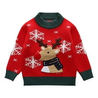 Džemper odIEerbi za djecu Dječji džemper od pulover jesen zimske djevojke Božićni pleteni džemper s