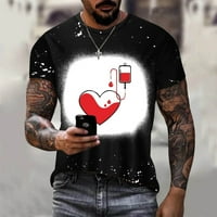 Muška majica - kratki rukav Crew Crt soft meko opremljeni tees svježi klasični majica