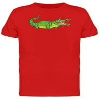 Velika sretna krokodilna majica za muškarce -Mage by shutterstock, muški medij