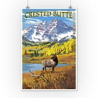 Crested Butte, Kolorado, Elk i Mountain