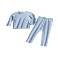 Beiwei Dame Termalno donje rublje Set fleece obložen dugim Johns bešavne pidžame setovi mekani bazni