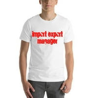 Uvezite izvozni menadžer Cali Style Stil Short pamučna majica s nedefiniranim poklonima