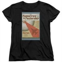 TREVCO CBS1956-WT- Star Trek & Tos epizoda kratkih rukava pamučna majica majica, bijela - ekstra veliko