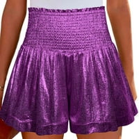 Suknje za žene trendi ljetne sportske hlače labave i elastične struke viseće bljeskalice Skirts