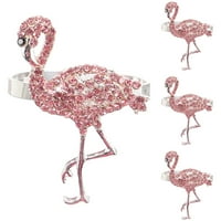 Havajska party salveta Creative Flamingo u obliku salvete za ubrus