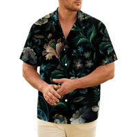 Paisley uzorak za ispis majica casual majica kratkih rukava za ljeto s džepom prsa