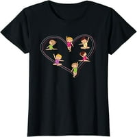 Ljubavna gimnastika za majicu Gimnast & Toddler