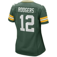 Ženski Nike Aaron Rodgers Green Green Bay Packers Jersey