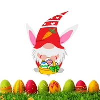 Djeca Stick Easter naljepnica Zeko crtani filmova Uskršnja zida Sretna naljepnica naljepnica