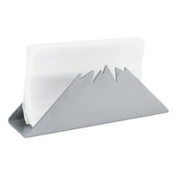 Držač salveta od nehrđajućeg čelika, trokutasti planinski oblik dizajna ukrasno postolje vertikalni