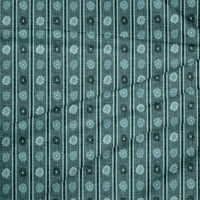 Onuone pamuk poplin teal zelena tkanina blokira šivaće tkanine od dvorišnog tiskanog diiy odjeće šivica