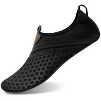 Barerun vodene sportove cipele Bosonoet Quick-suhi akva joga čarape za muškarce za muškarce Žene Blackholes 6,5-7. Žene 5- muškarci
