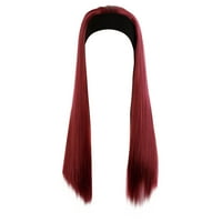 Chaolei modne perike Wig Headgear trake za kosu Wig Headress ženska traka za glavu Duga ravna kosa Wig