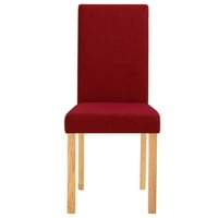 Mavis Laven Stolice Vino crvena tkanina Kuhinja i trpezarijski stolice