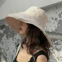 Dyfzdhu kašika šeširi Žene japanske sklopive čvrste litke leades ribarskih šešira Elegantna plaža