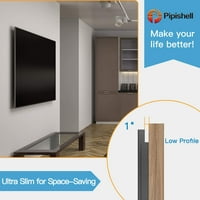Fiksni nosač zidova za LED, LCD, OLED, 4K ravne zakrivljene televizore za zakrivljene televizore Držite