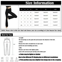 Royallove moda ženske seksi joga hlače visoki struk poprečni široki nog čvrstih boja vježba yoga hlače