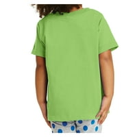 Žuti pijetao kratki rukav muški toddler Core Junior T-majice Lime 4t