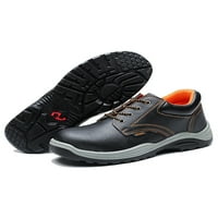 Difumos ženske prozračne čipke sigurnosne cipele muške pješačke lagane neklizne radne cipele crne 9.5