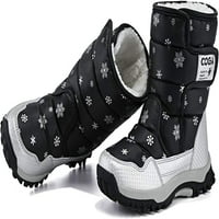 Djevojke dječake čizme za snijeg zime vanjske vodootporne cipele otporne na hladno vrijeme