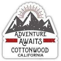 Cottonwood California Suvenir Vinil naljepnica naljepnica