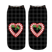 Čarape Ležerne prilike poslovne čarape 3D Božićni Santa Elk Ispis Srednje sportske čarape Multicolor