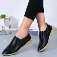 Ženske prozračne čipke cipele za cipele u casual cipele crno