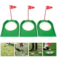 Golf Put Put Golf Pribor za golf Rupa za obuku AIDS Golf trening s plastičnom zastavom