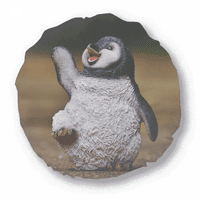 Stvorenje Antarktik Slatka pingvinska nauka Nature Okrugli bacanje Jastuk za uređenje doma