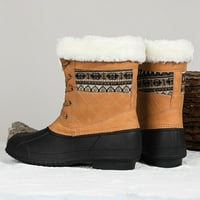 Engtoy za žene sniježne čizme Zimske cipele Vodootporna srednja teletska tela za lov na otvorenom za