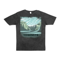 Unizirane grafičke majice - Yosemite majica za muškarce Žene - planinarenje trčanje kamping košulje